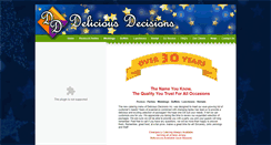 Desktop Screenshot of deliciousdecisionsinc.com